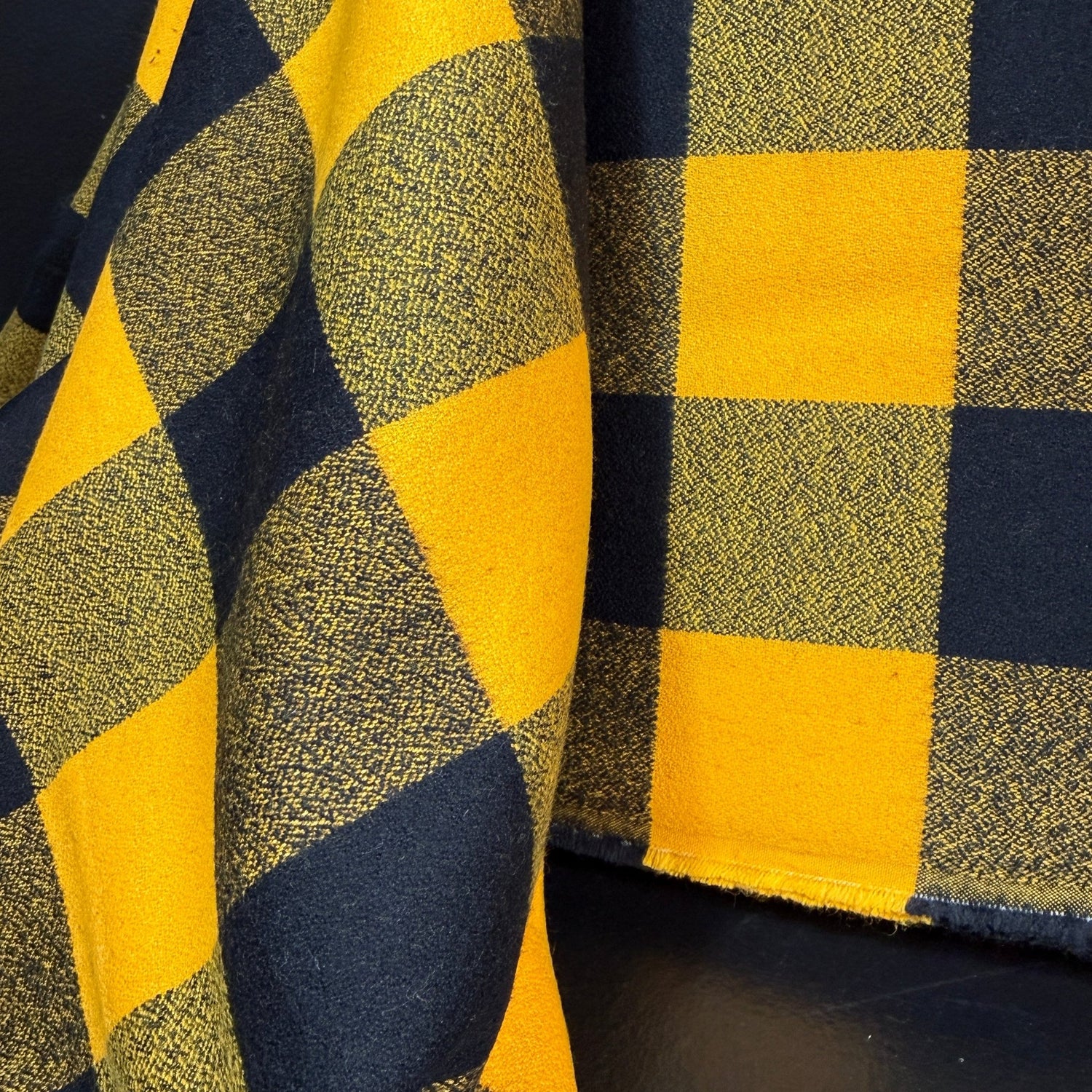 Big Yellow Lumberjack Flannel - Deadstock - Simplifi Fabric