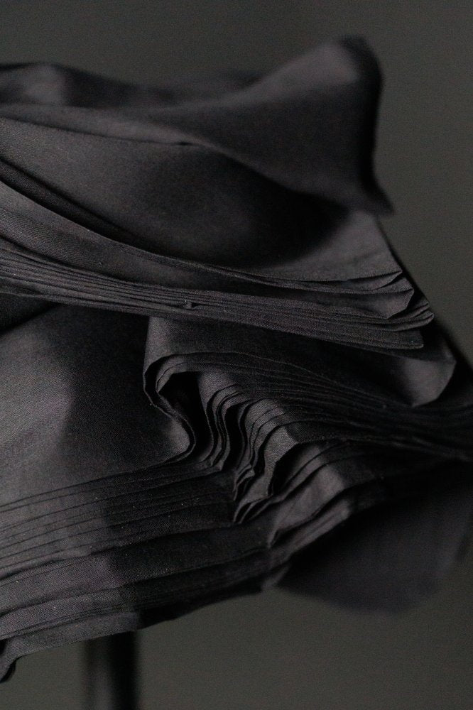Black Cotton Muslin - Merchant & Mills - Simplifi Fabric