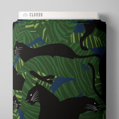 Black Panthers - Ophelia Pang - Canvas Collective - Cloud 9 Fabrics - Canvas - Simplifi Fabric