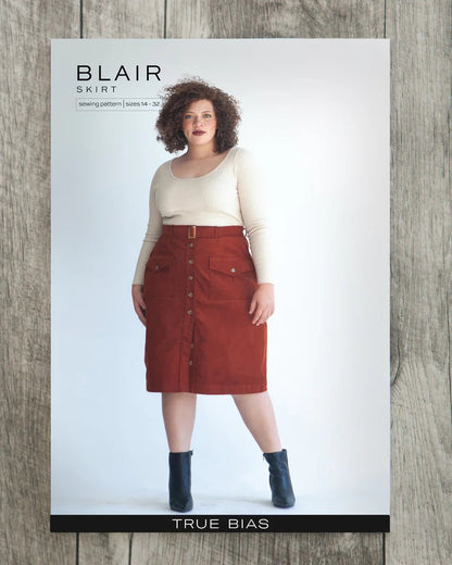 Blair Skirt Sewing Pattern - True Bias - Simplifi Fabric