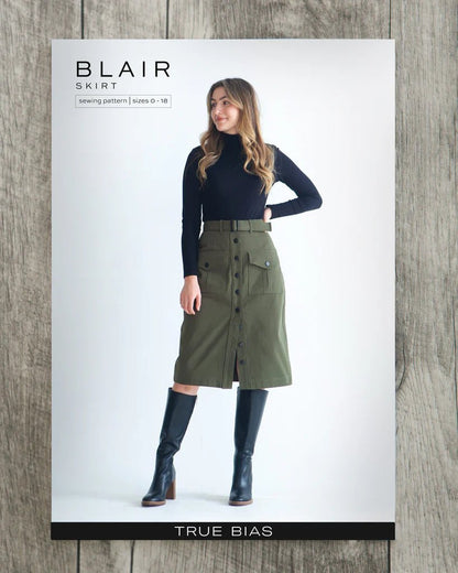 Blair Skirt Sewing Pattern - True Bias - Simplifi Fabric