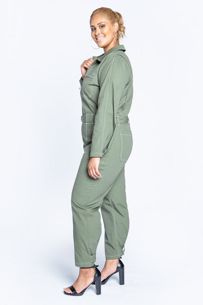 Blanca Flight Suit Pattern - Closet Core Patterns - Simplifi Fabric