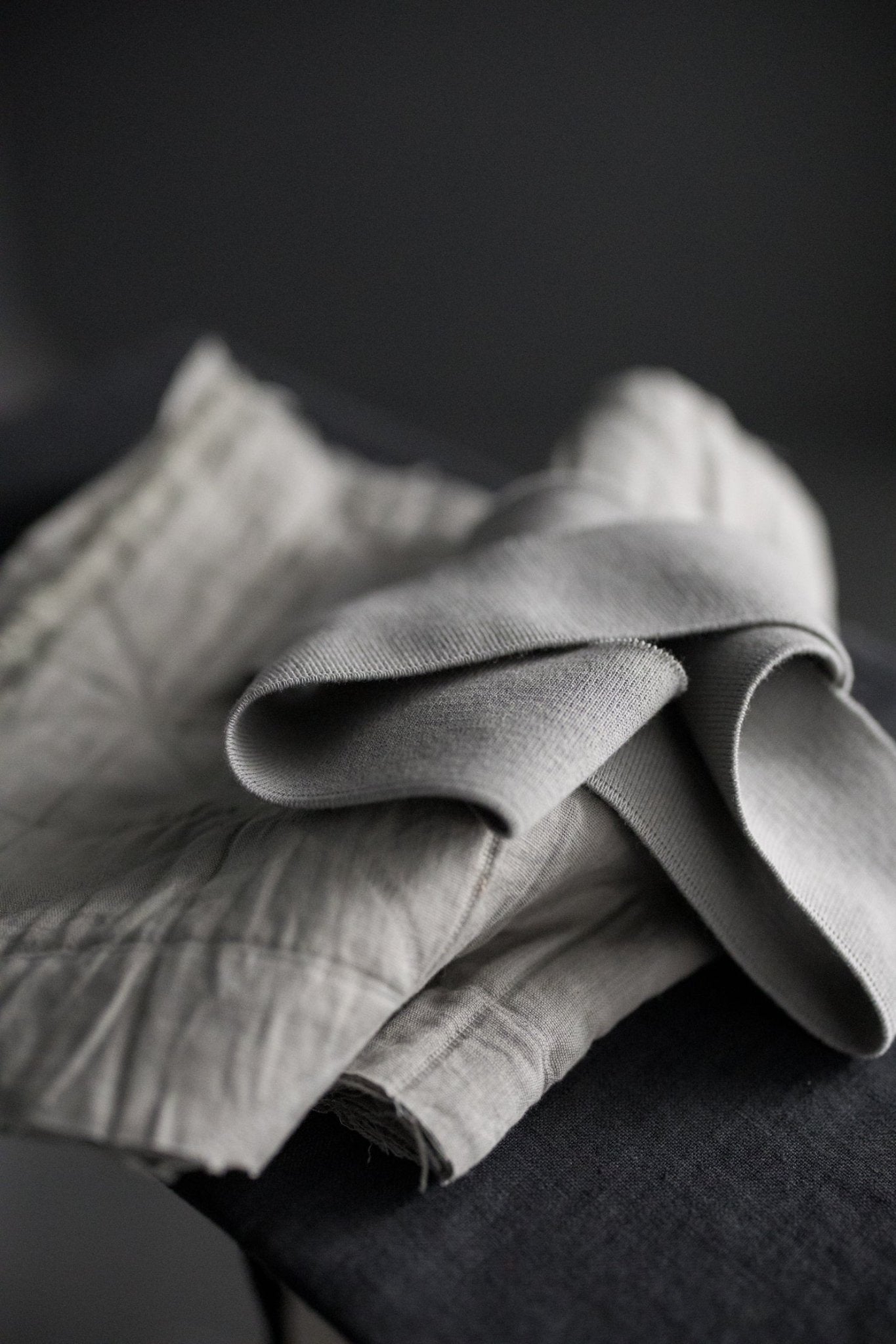 Blue Grey Cotton Rib - Merchant & Mills - Simplifi Fabric