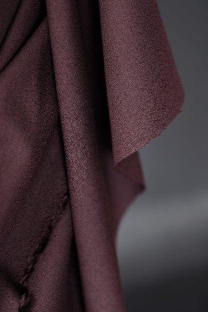 Blueberry Jam Wool / Viscose Crepe - European Import - Merchant & Mills - Simplifi Fabric