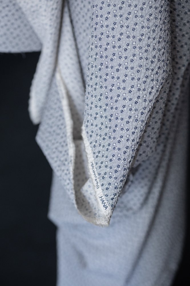 Bluets Hana Seersucker Japanese Organic Cotton - Merchant & Mills - Simplifi Fabric