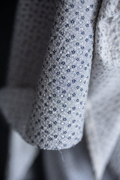 Bluets Hana Seersucker Japanese Organic Cotton - Merchant & Mills - Simplifi Fabric