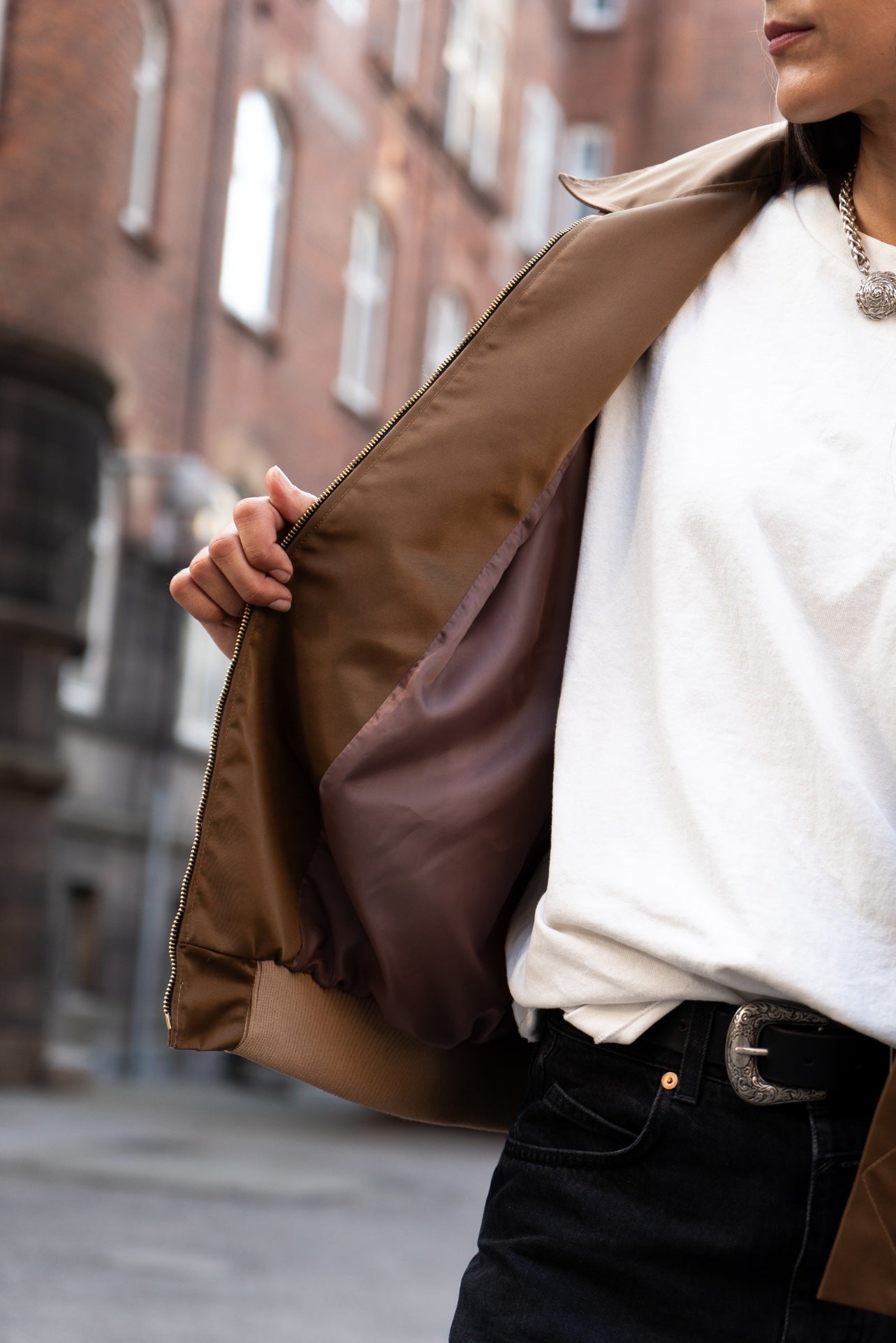 Bomber Jacket - Paper Sewing Pattern - Puff And Pencil - Simplifi Fabric