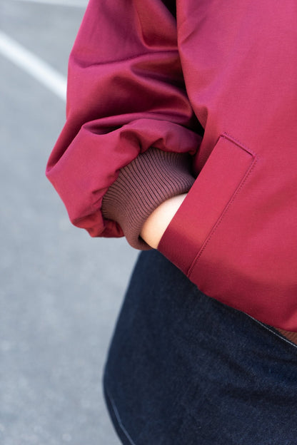 Bomber Jacket - Paper Sewing Pattern - Puff And Pencil - Simplifi Fabric