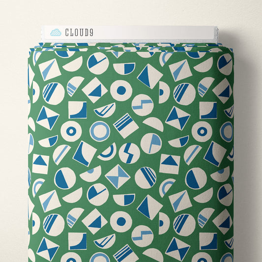 Bop - Green - Orchard Deco - Ariana Martin - Cloud 9 Fabrics - Poplin - Simplifi Fabric