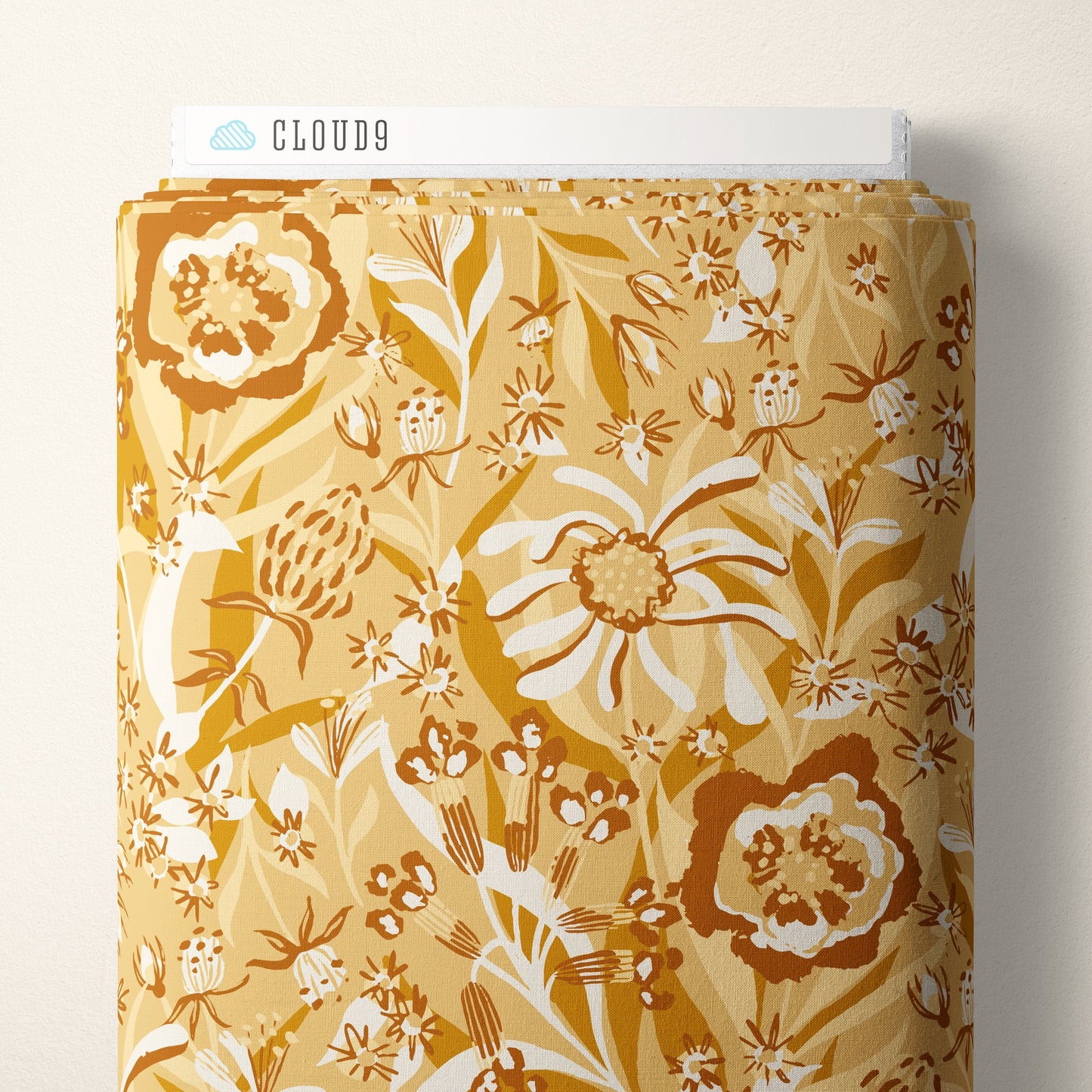 Bouquet - Pale Orange - Kindred Comforts - Tanya Celia - Cloud 9 Fabrics - Poplin - Simplifi Fabric