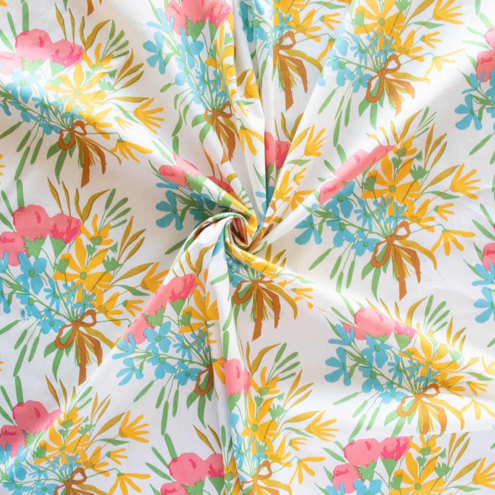 Bouquet - Wild Fronds Market by Kate Capone - Birch Fabrics - Poplin - Simplifi Fabric