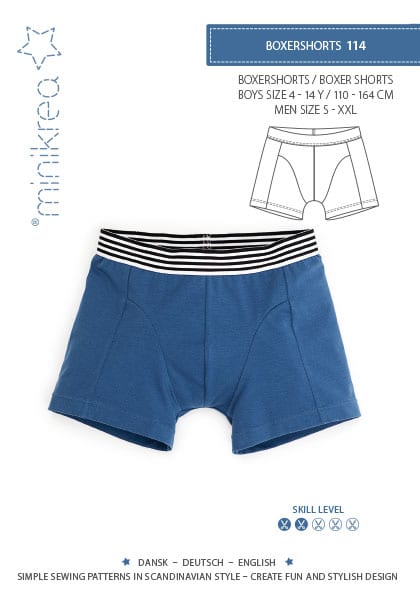 Boxershorts - Minikrea - Pattern - Kids & Mens - Simplifi Fabric