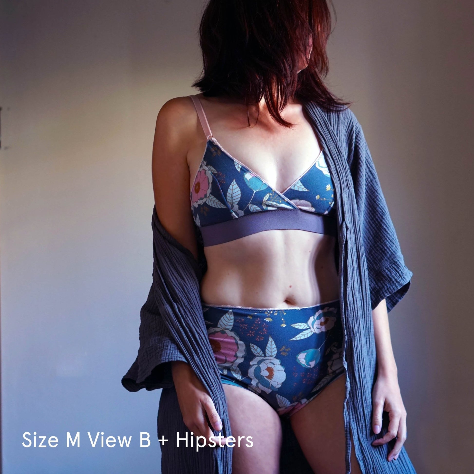 Bralette Womens Paper Pattern - Wardrobe by Me - Simplifi Fabric