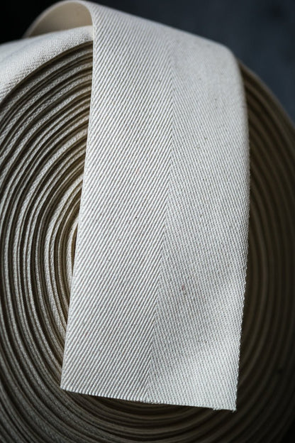 British Cotton Webbing - 25mm, 50mm or 75mm - Merchant & Mills (Per Meter) - Simplifi Fabric