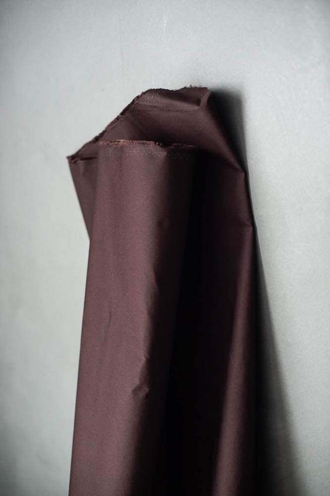 British Organic Cotton Dry Oilskin 7.2oz - Oxblood - Merchant & Mills - Simplifi Fabric