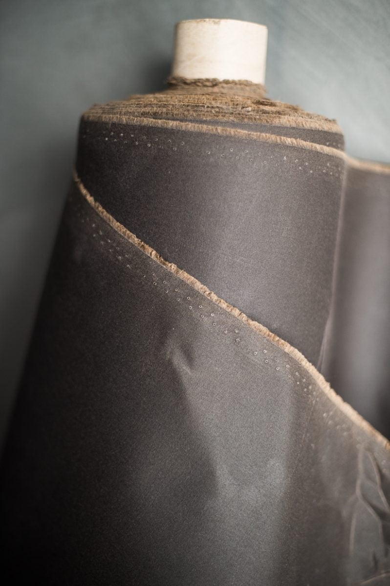 British Organic Cotton Traditional Oilskin - Chocolate - Merchant & Mills - Simplifi Fabric