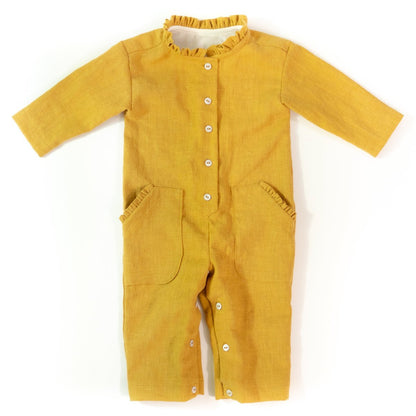 Brooklyn Jumpsuit Sewing Pattern - Baby 6M/4Y - Ikatee - Simplifi Fabric