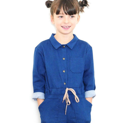 Brooklyn Jumpsuit Sewing Pattern - Kids 3/12Y - Ikatee - Simplifi Fabric