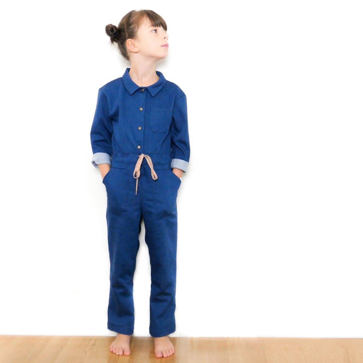 Brooklyn Jumpsuit Sewing Pattern - Kids 3/12Y - Ikatee - Simplifi Fabric