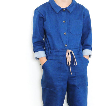 Brooklyn Jumpsuit Sewing Pattern - Kids 3/12Y - Ikatee - Simplifi Fabric