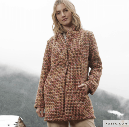 Brooklyn Tweed Coat Fabric - Katia - Simplifi Fabric