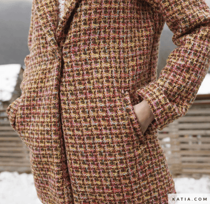 Brooklyn Tweed Coat Fabric - Katia - Simplifi Fabric
