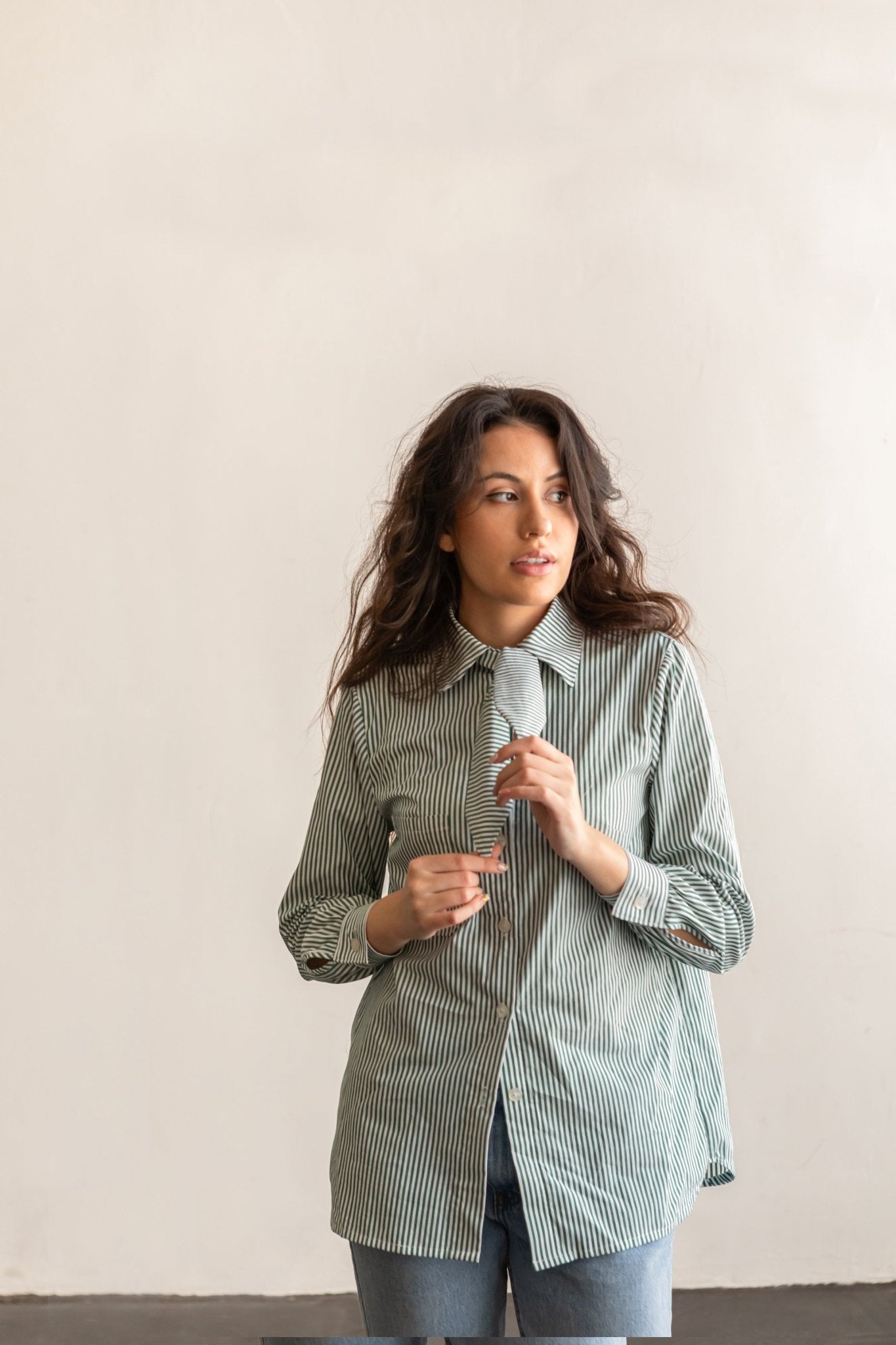 Butano Button Up Shirt Pattern - Friday Pattern Company - Simplifi Fabric