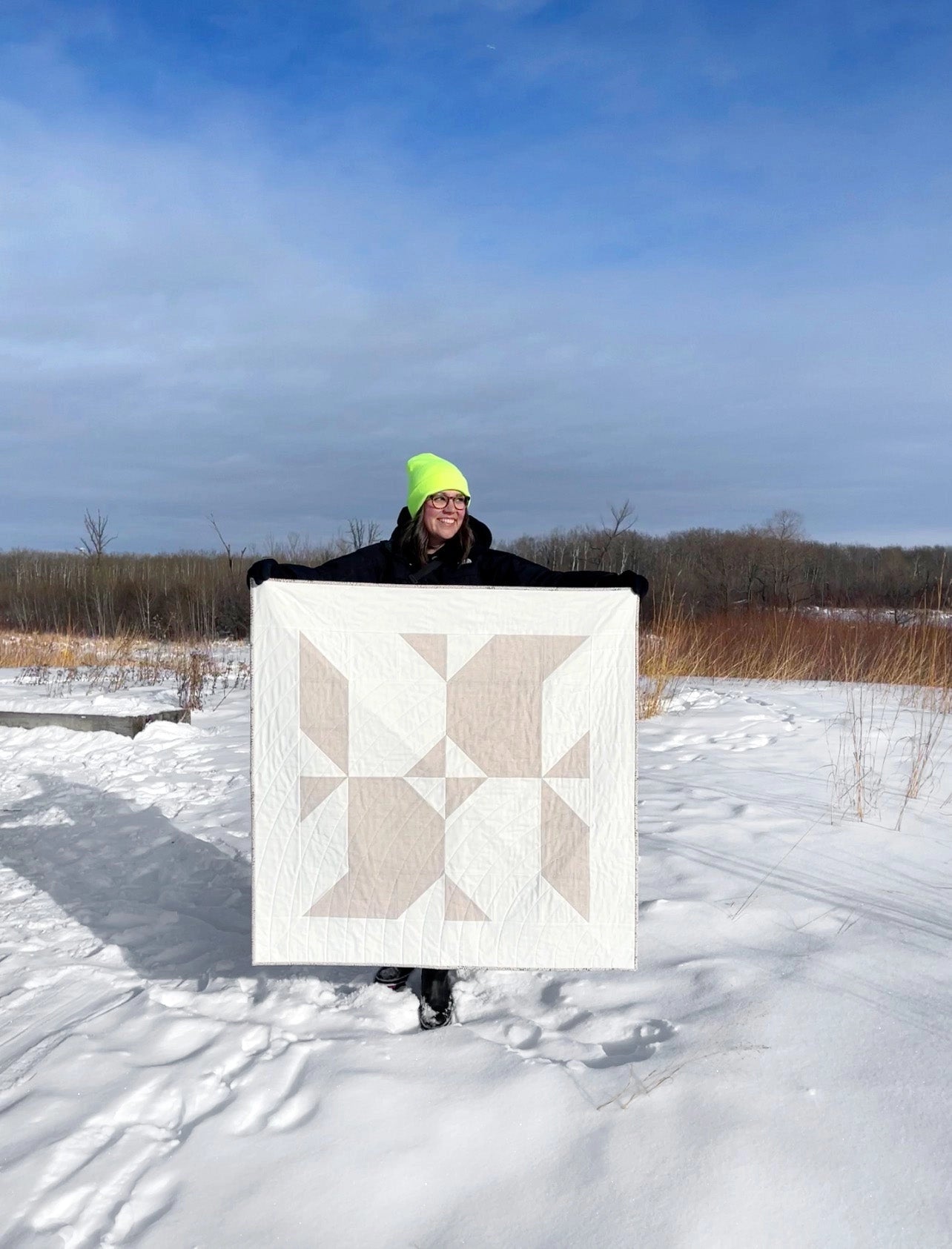 North Cross Paper Pattern - The Blanket Statement Quilt Co.