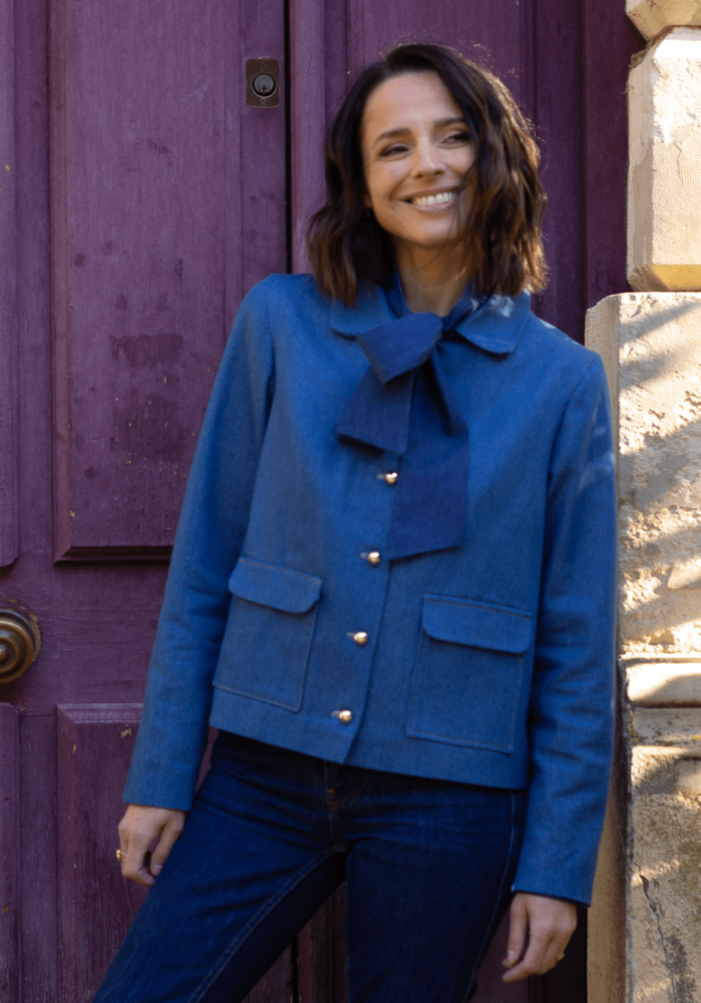 Calypso Jacket Paper Sewing Pattern - Maison Fauve - Simplifi Fabric