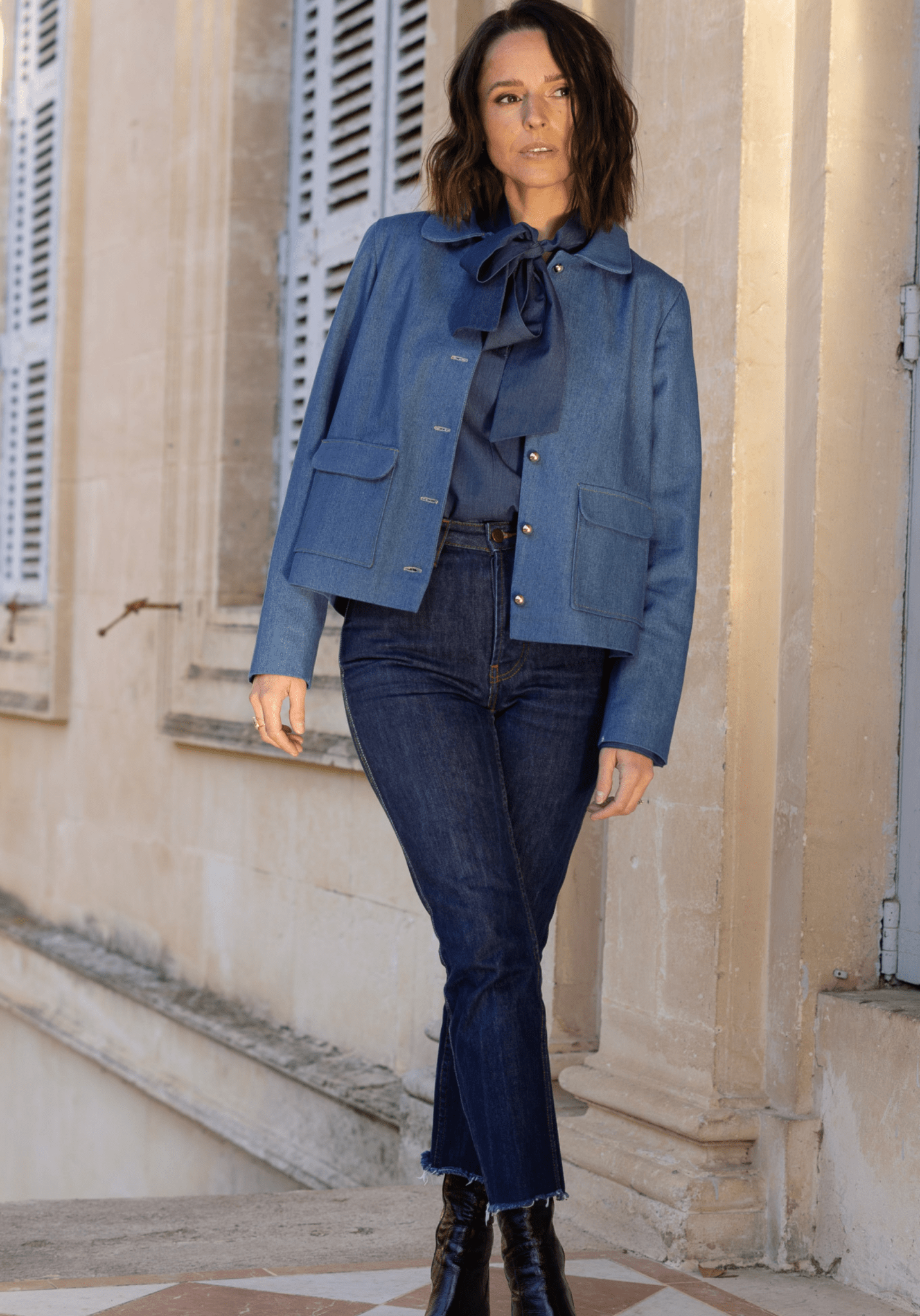 Calypso Jacket Paper Sewing Pattern - Maison Fauve - Simplifi Fabric