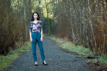 Camas Blouse Womens PDF Sewing Pattern - Thread Theory - Simplifi Fabric