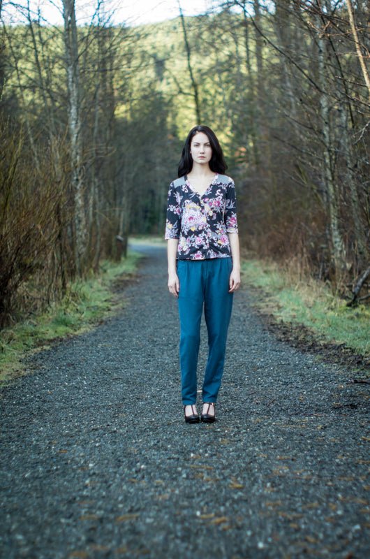 Camas Blouse Womens PDF Sewing Pattern - Thread Theory - Simplifi Fabric