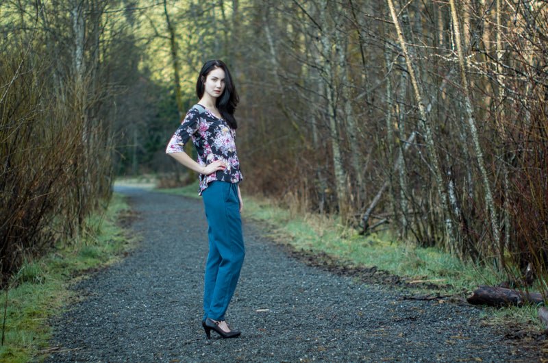 Camas Blouse Womens PDF Sewing Pattern - Thread Theory - Simplifi Fabric