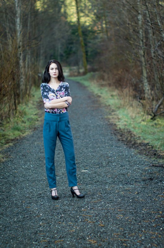 Camas Blouse Womens PDF Sewing Pattern - Thread Theory - Simplifi Fabric