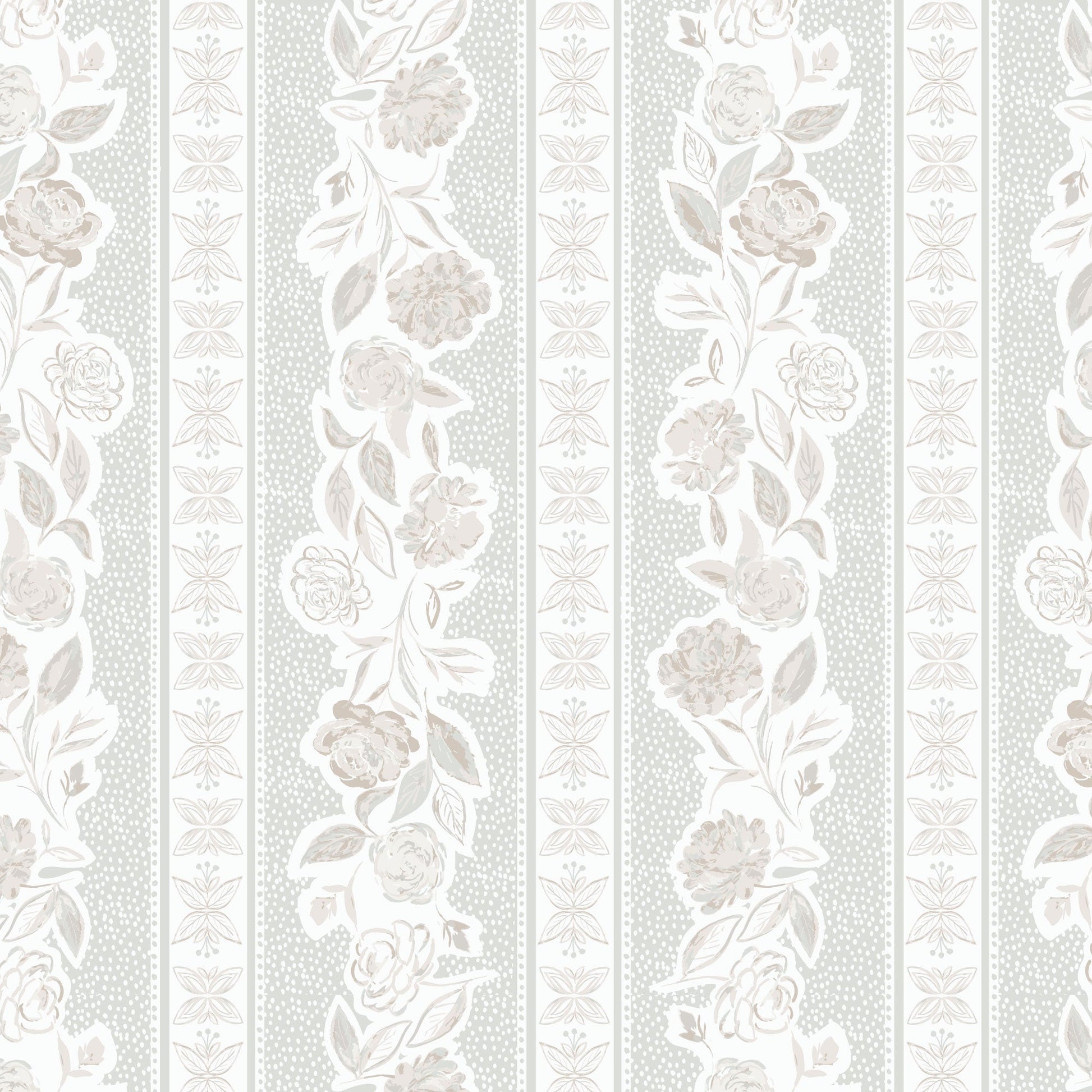 Camelia Cascade - Gentle Whispers - Trisha Patel - Cloud 9 Fabrics - Poplin - Simplifi Fabric