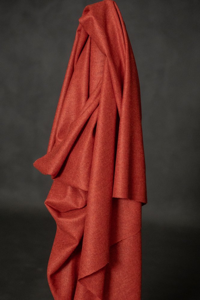 Cameo Red British Wool - Merchant & Mills - Simplifi Fabric