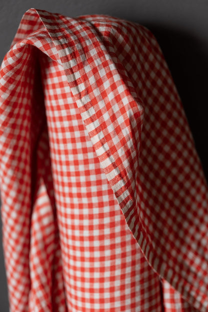 Campari Check Linen - European Import - Merchant & Mills - Simplifi Fabric