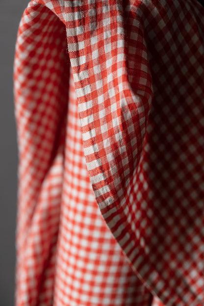 Campari Check Linen - European Import - Merchant & Mills - Simplifi Fabric