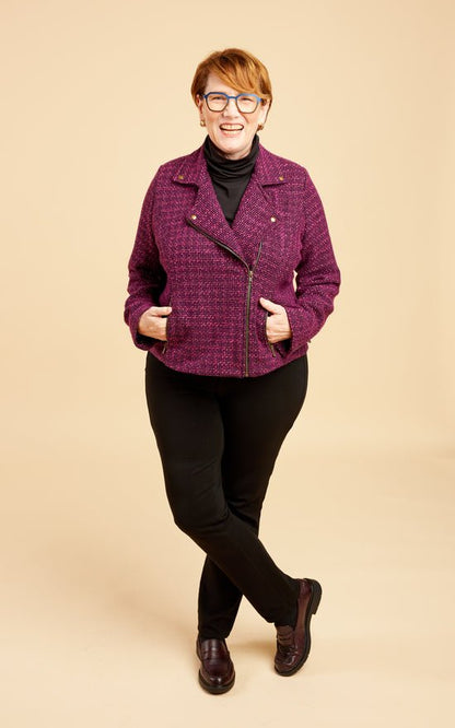 Canton Moto Jacket - Cashmerette - Simplifi Fabric