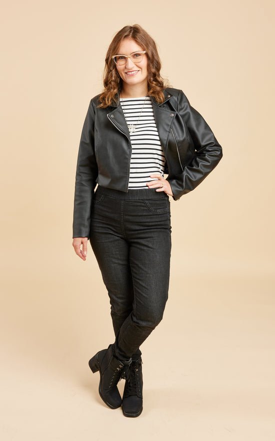 Canton Moto Jacket - Cashmerette - Simplifi Fabric