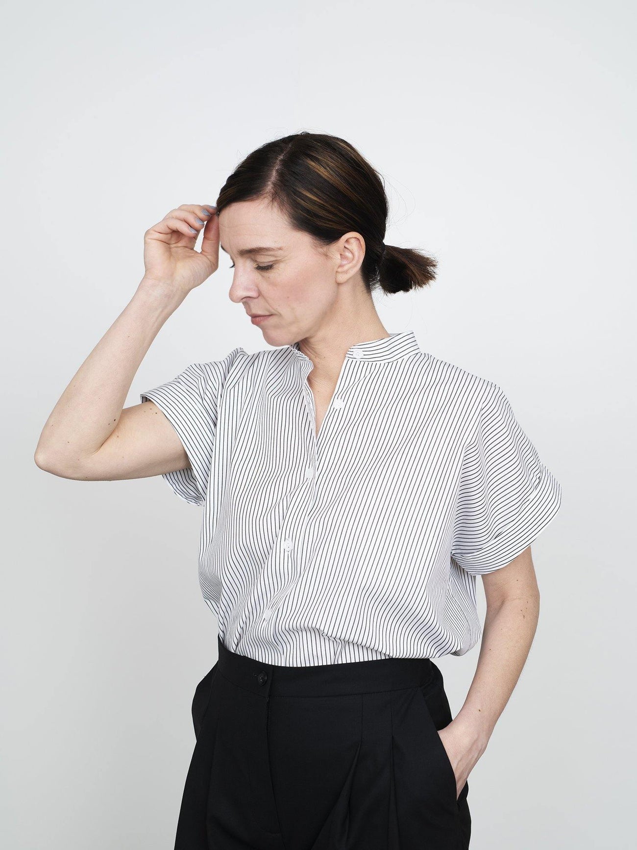 Cap Sleeve Shirt Pattern - The Assembly Line - Simplifi Fabric