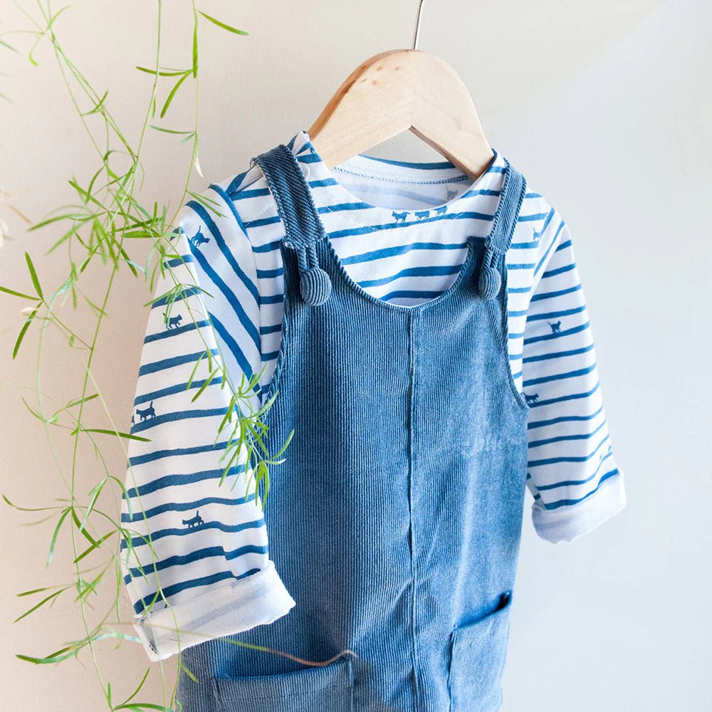 CAPECOD Sailor T-Shirt Paper Sewing Pattern - Baby 1M/24M - Ikatee - Simplifi Fabric