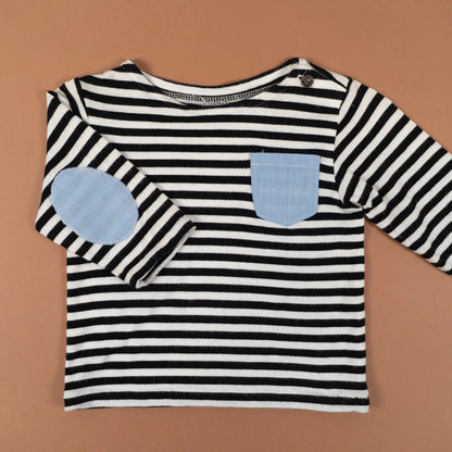 CAPECOD Sailor T-Shirt Paper Sewing Pattern - Baby 1M/24M - Ikatee - Simplifi Fabric