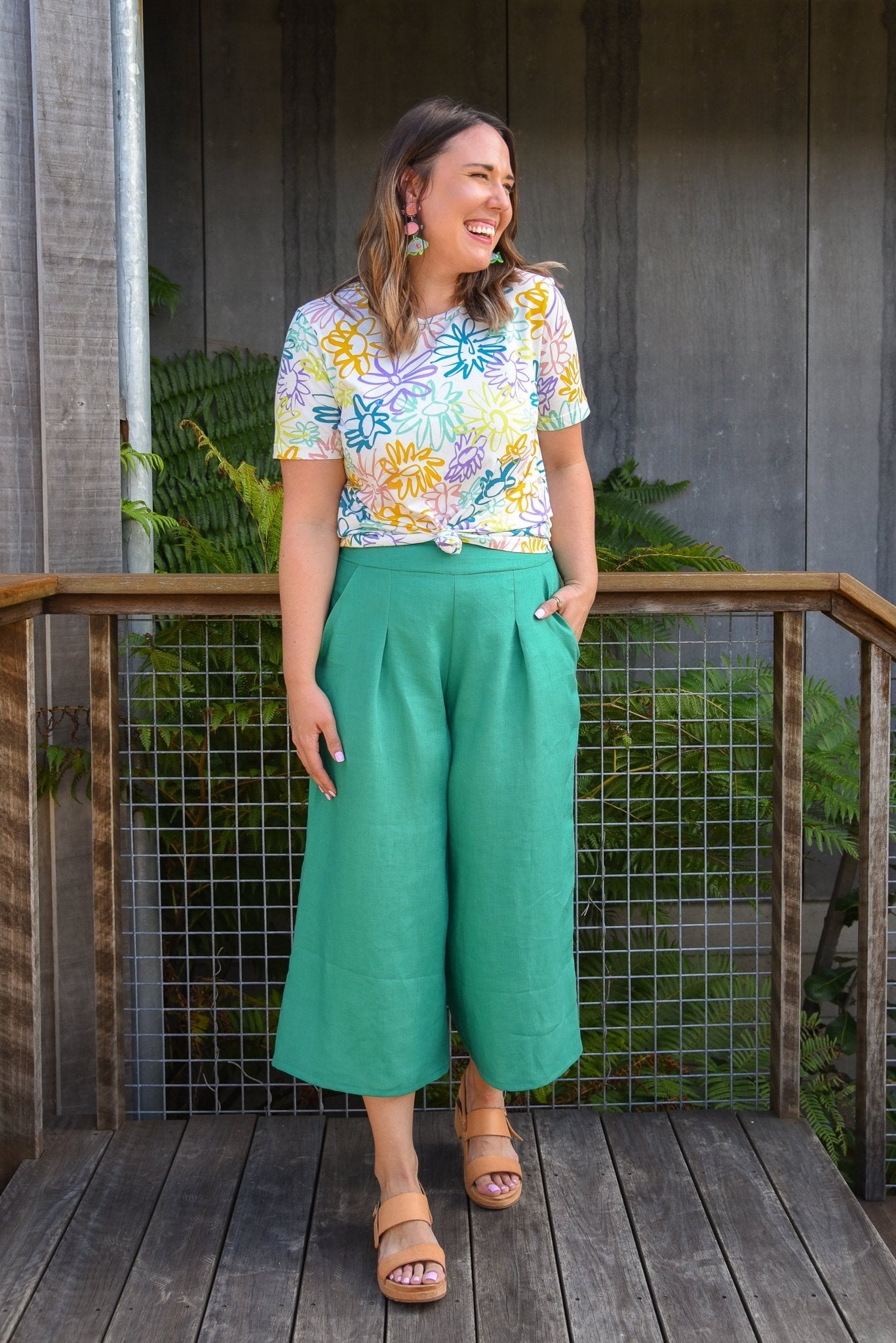 Carolina Culottes - Paper Pattern - Sew to Grow - Simplifi Fabric