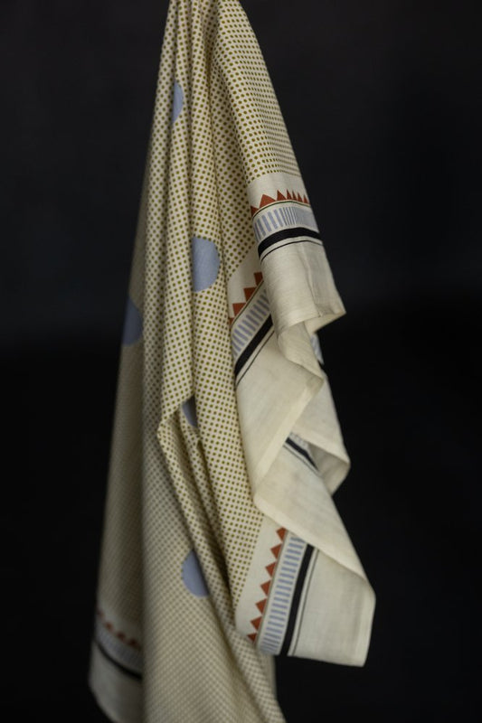 Casablanca Spot Indian Screen Print Cotton - Merchant & Mills - Simplifi Fabric