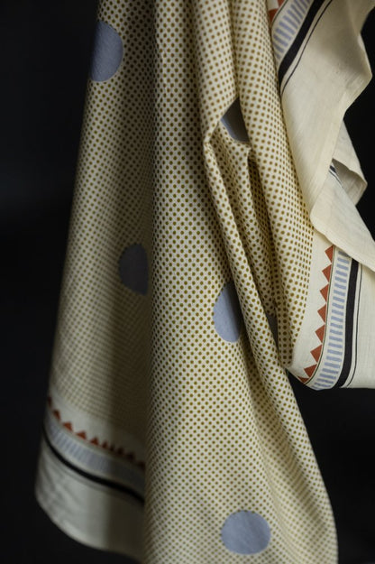 Casablanca Spot Indian Screen Print Cotton - Merchant & Mills - Simplifi Fabric