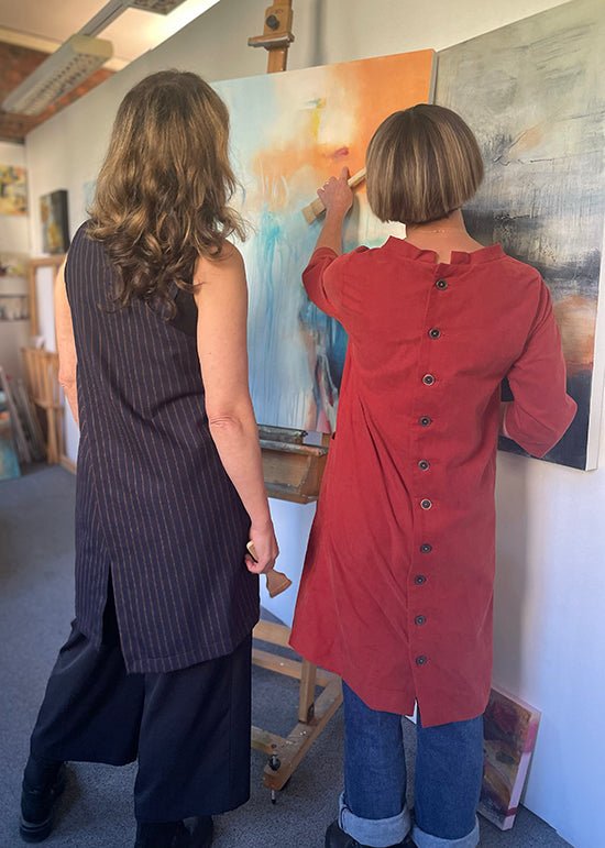 Cassatt Dress - Paper Sewing Pattern - Sew Different - Simplifi Fabric