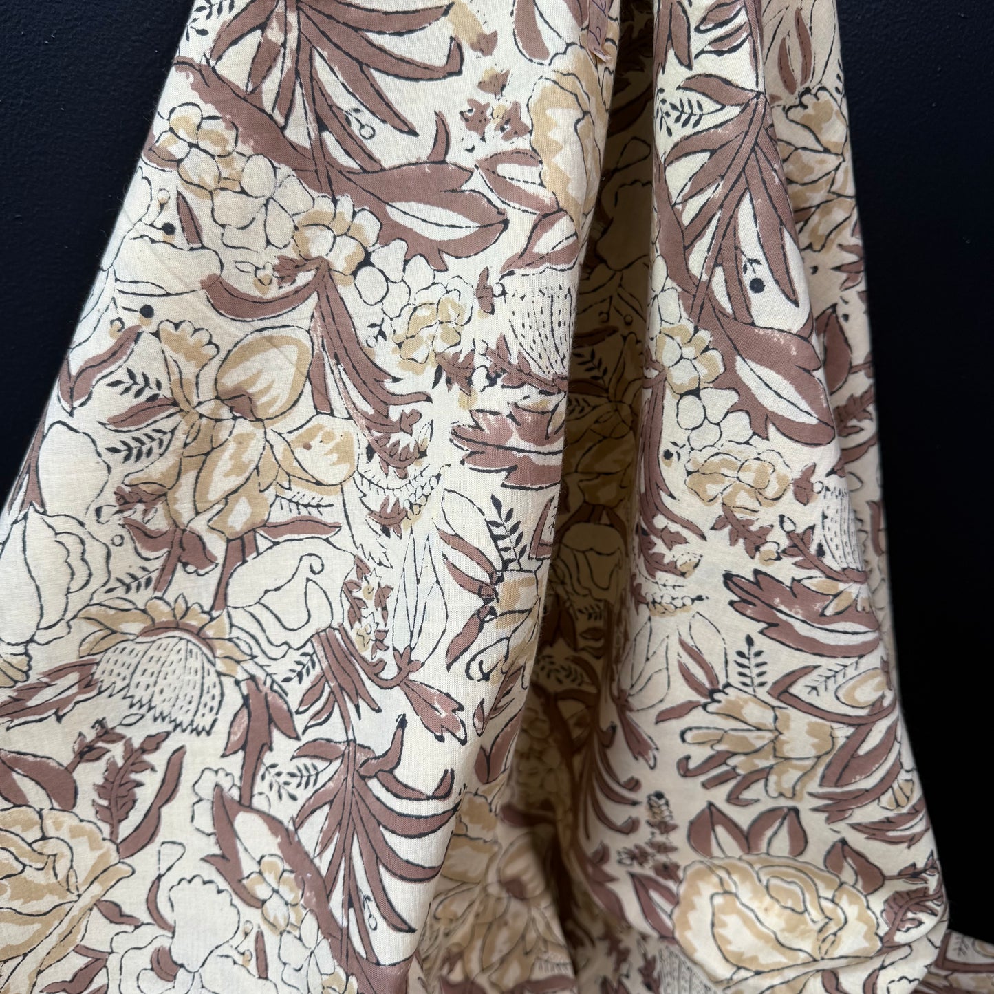 Cafe Garden - Bagru Indian Cotton Block Print