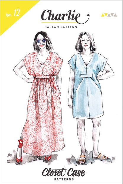 Charlie Caftan Pattern - Closet Core Patterns - Simplifi Fabric