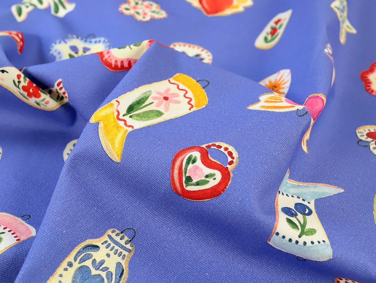 Charmed Stretch Denim - Periwinkle - Oeko - Tex 100 - Fabric Godmother - Simplifi Fabric